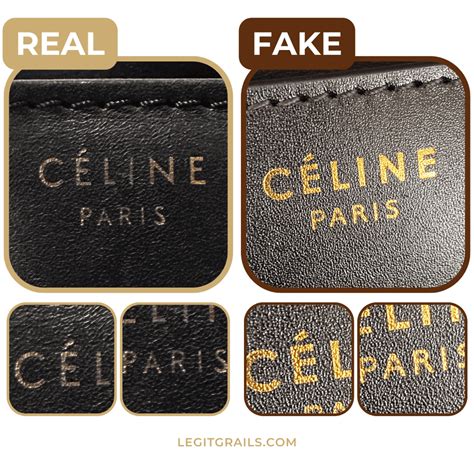 authentic celine phantom vs fake|how to tell if your celine is real.